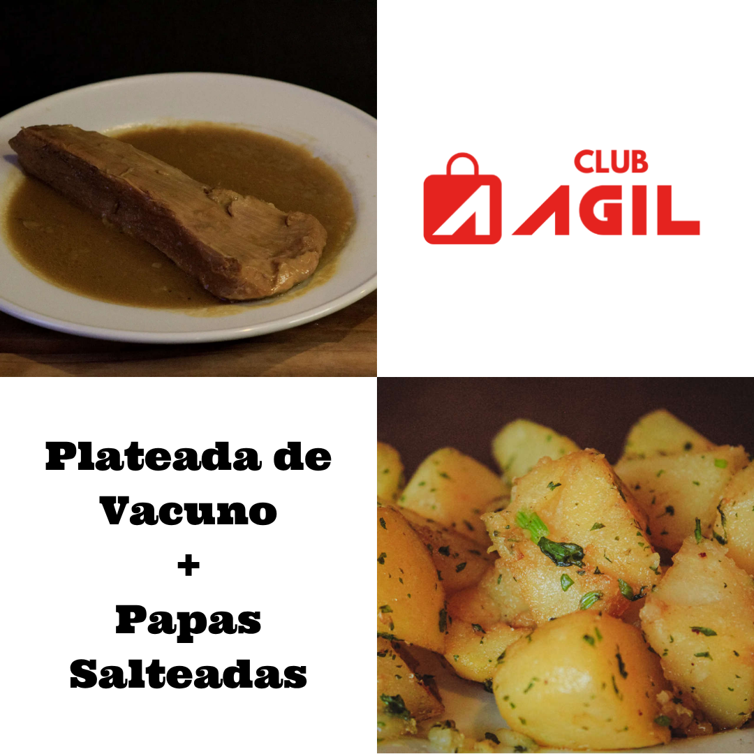 Promo Plateada + Papas Salteadas
